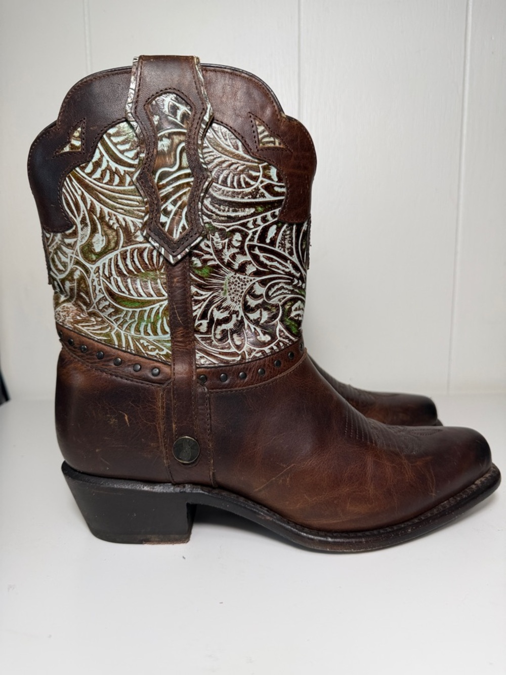 Sonora Cowboy women’s western boots size 7.5 132778 boot country rodeo brown